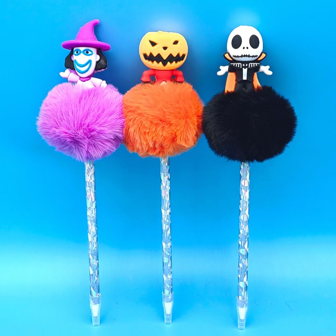 HALLOWEEN POMPOM PEN